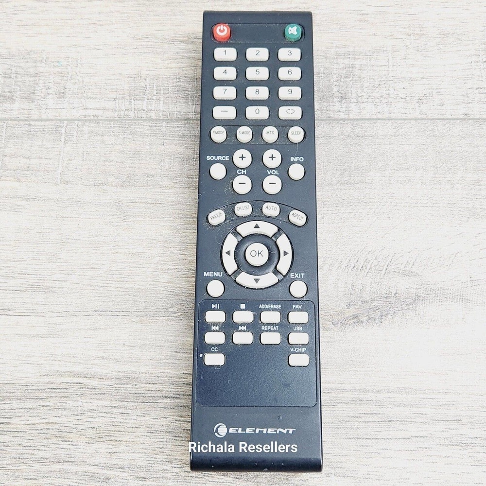 OEM Element WS-1288 Replacement TV Remote Control